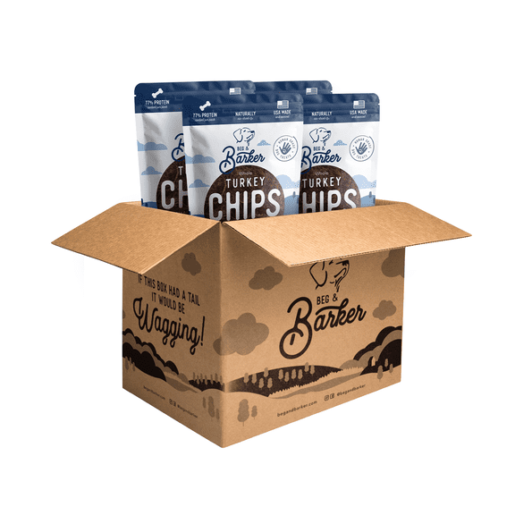 Beg & Barker Single Ingredient Chicken Chips for Dogs Treats Case of 12
