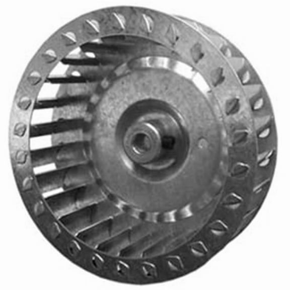 Pem Motors 8710-4358 4.75 in. Dia. CCW 3600 RPM Plastic Single Inlet Blower Wheel with 0.31 in. Bore - 1.25 in.