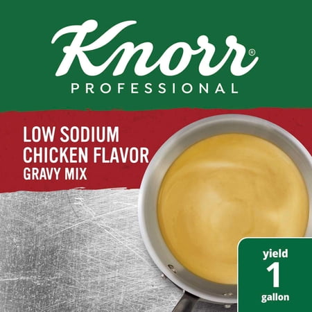 Single Knorr Professional Low Sodium Chicken Gravy Mix, 1 Pound -- 1 each