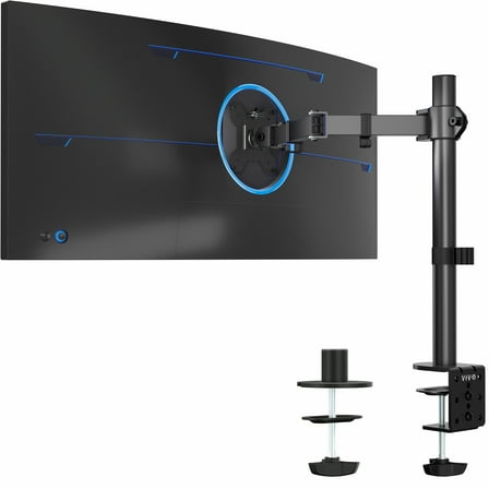 VIVO Single Monitor Desk Mount Stand Fully Adjustable/Tilt for 1 Computer Screen
