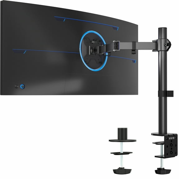 VIVO Single Monitor Desk Mount Stand Fully Adjustable/Tilt for 1 Computer Screen