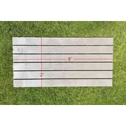 Single Large 2 X 4 Raised Dog Kennel Run Flooring Panel Gray