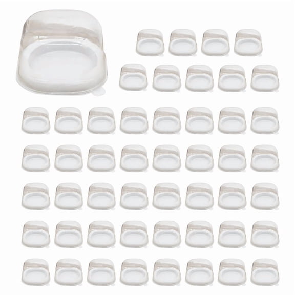 Single Large Fortune Egg Explosion Filling Moon Cake Translucent Disposable Box Pastry Bakery Kitchen Cooking Tool 50pcs