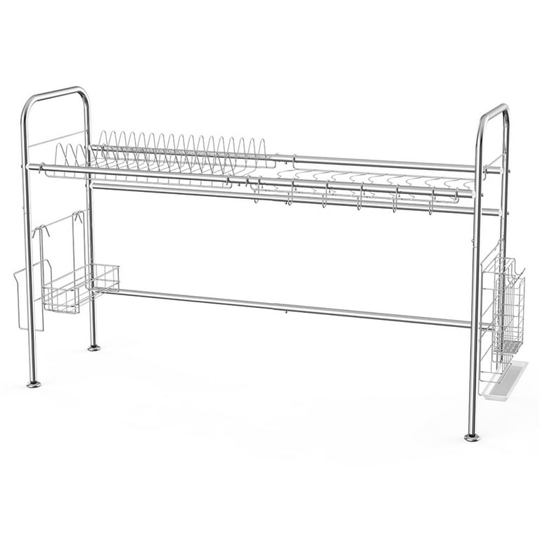 Single Layer Stainless Steel Dish Rack