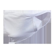 Single Layer Face Mask, White