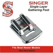 Single Layer Gathering Foot Fits Singer, Brother, Babylock & Many More See Description