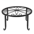 thumbnail image 1 of Single Layer Iron Plant Stand Floor Standing Simple Low Plant Pot Stand Balcony Living Room Flower Pot Shelf, 1 of 21