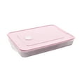 thumbnail image 1 of Single Layer Refrigerator Container - Airtight Plastic Storage Box for Food, Dumplings & Leftovers, Space-Saving Kitchen Organizer with Secure Lid, 1 of 1