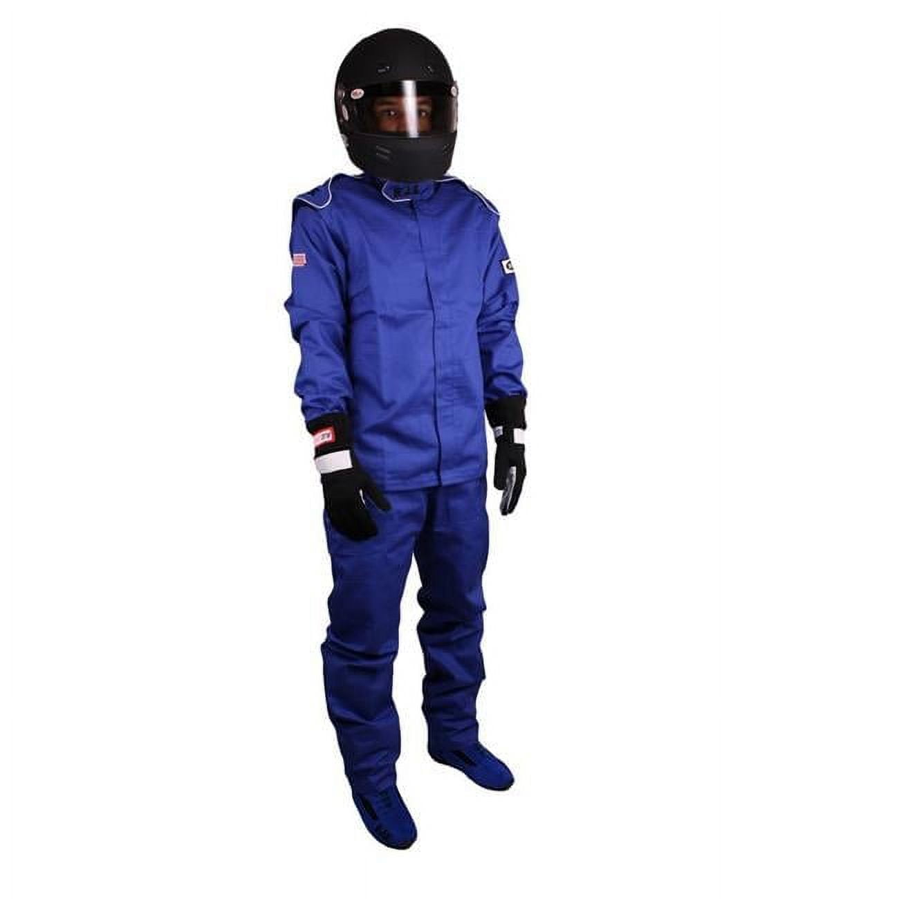 Single Layer SFI-1 Proban Cotton Fire Jacket, Blue - Large - Walmart.com
