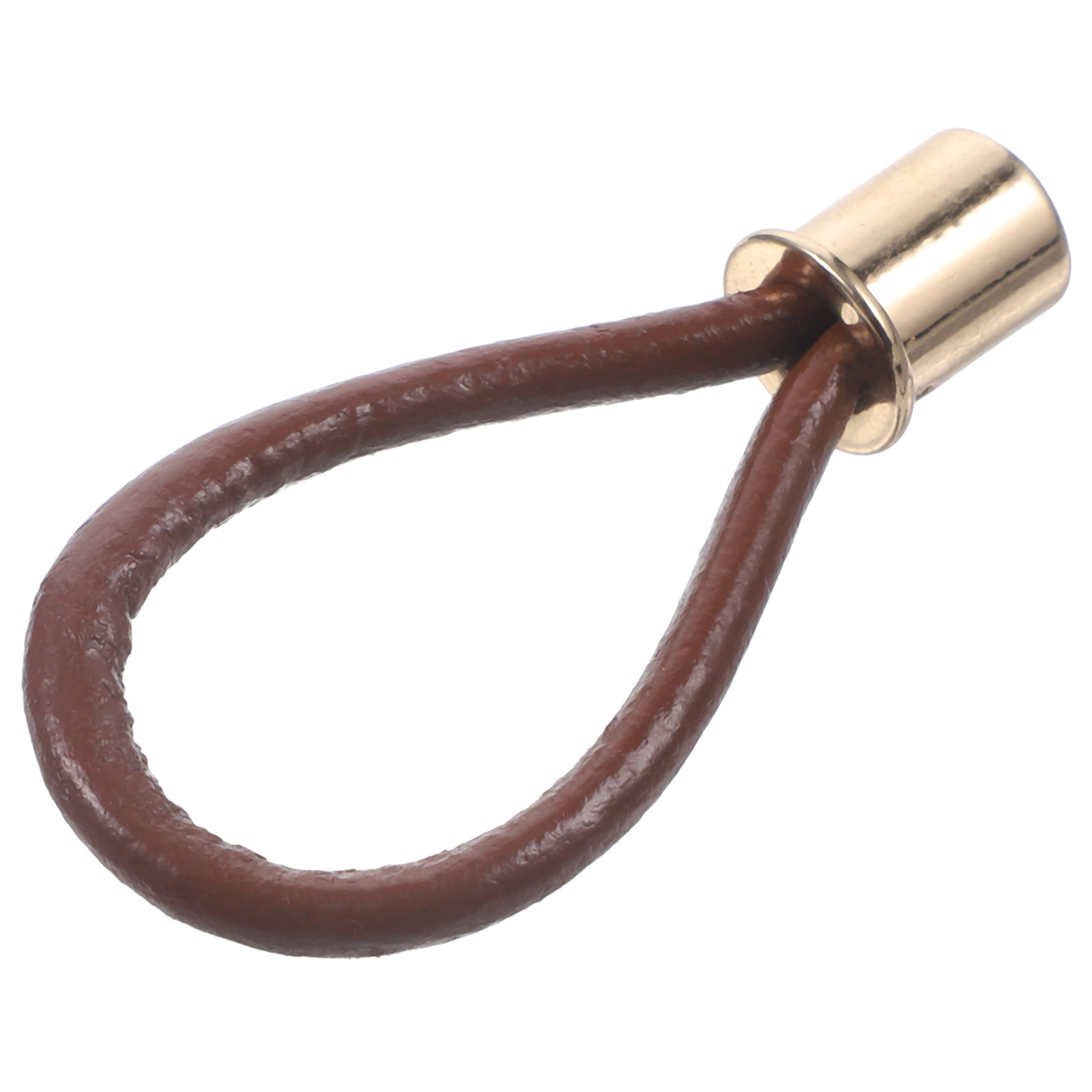 Single Leather Handle Attic Door Pull Farmhouse Knobs Kitchen Braided Rope Doorknobs