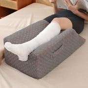 AllSett Health Double Leg Elevation Pillow – Memory Foam Support for Post-Surgery Recovery, Knee & Ankle Pain, Improved Circulation – 29” x 16” x 9.5”