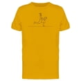 thumbnail image 1 of Single Line Dancer Break Dance Tee Men's -Image by Shutterstock, 1 of 2
