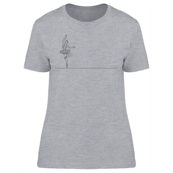 Single Line Opera Dance T-Shirt Women -Image by Shutterstock, Female XX-Large
