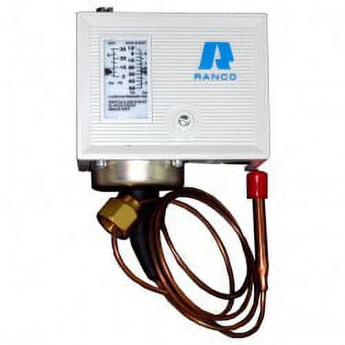 Single Low Pressure Control Ranco O1014021/4 SAE Flare NutCapillary