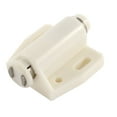 thumbnail image 1 of Single Magnetic Round Head Resilient Catch Latch for Cupboard White, 1 of 5