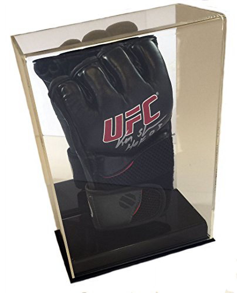 Single Martial Arts / Golf / Batting Glove Display Case With Mirror