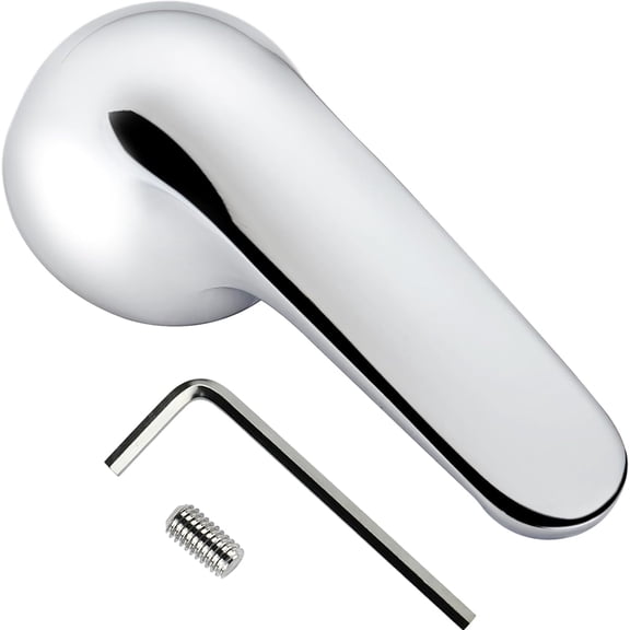 Single Metal Lever Handle Kit for 1300/1400 Series Tub Faucet for Delta H79, Chrome Chrome