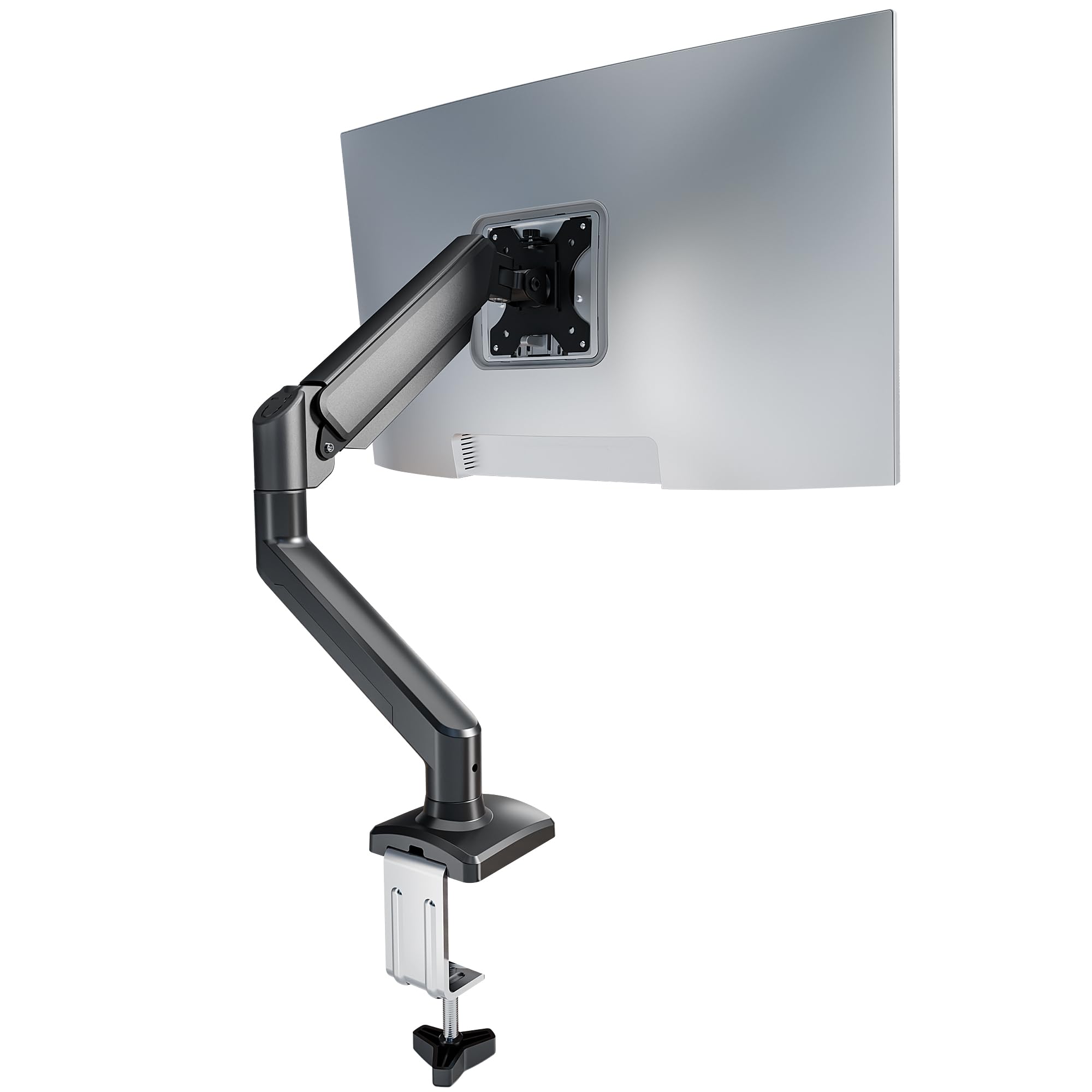 Single Monitor Arm Desk Mount，Gas Spring Monitors Arm for 17-32 inch ...