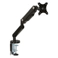 thumbnail image 1 of Single Monitor Arm with Dual USB 3.0 Port in Black Aluminum Finish, 1 of 9