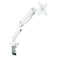 thumbnail image 1 of Single Monitor Arm with Dual USB 3.0 Port in White Aluminum Finish, 1 of 3