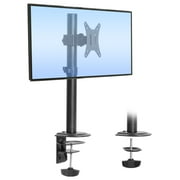 Single Monitor Desk Mount – Adjustable Arm, Full Motion, 32” Screen Support, Ergonomic Height, VESA Compatible, Clamp &