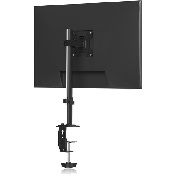 Single Monitor Stand, Heavy Duty Adjustable Monitor Arm Desk Mount for 13-32Inch, Tilt, Swivel, Rotate, Support 22 lbs,Black