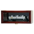 thumbnail image 1 of Single O Scale Train Engine Locomotive Cab Tanker Model Car Display Case Cabinet, 1 of 6