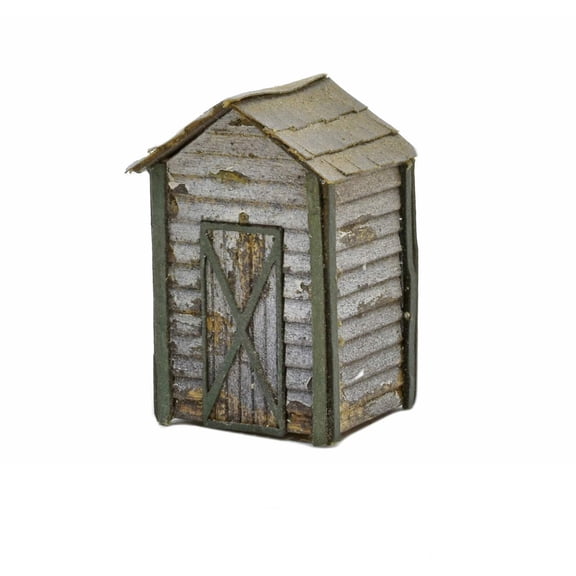 Single Occupancy Outdoor Lavatory Kit, HO Scale by Scientific