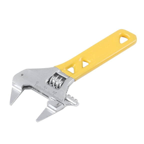 Single Open End Tool Steel Build Spanner Adjustable Wrench Ergonomic Grip For Automotive Repairs for Limited Space