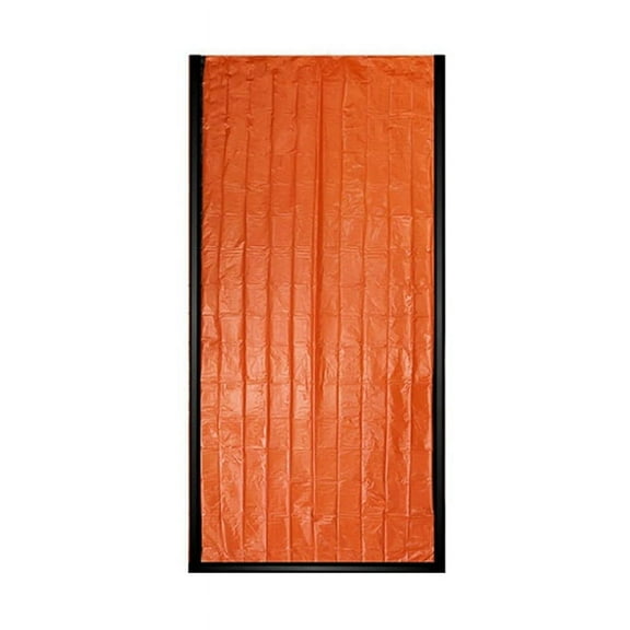 Single Outdoor Sleeping Bag PE Aluminum Film Sports Tent Sleeping Bag Warm Emergency Sleeping Bag Orange