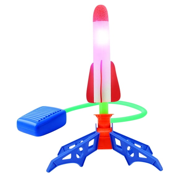 Single Pad Rocket Launcher For Backyard Games And Physical Exercise Fun ( 3 Light Cannons)