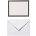 thumbnail image 1 of Single Panel Blank Cards with Envelopes, Black and White (40-Count), 1 of 4