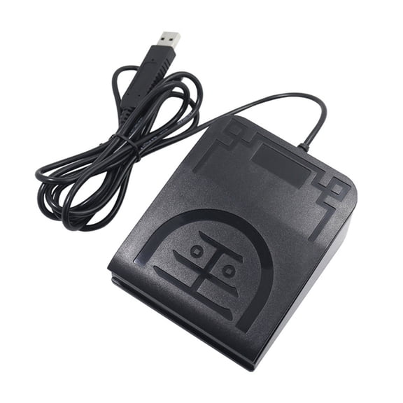 Single Pedals USB Input Device For Gaming Shortcut Transcription Workflows