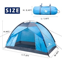 Single Person Waterproof Backpack Tent