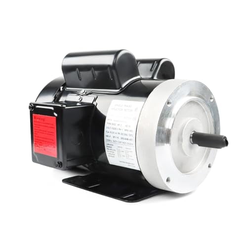 Single Phase Air Compressor Motor 2HP 56 Frame 3450RPM TEFC 60HZ for Air Compressors, Pumps, Fans, Etc$$Tools & Hardware Other