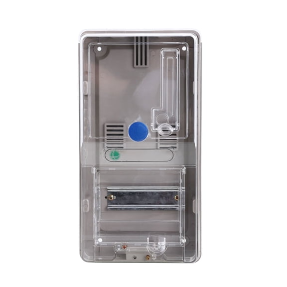 Single Phase Clear Meter Housing With Prepaid Functionality For Convenient Power Management Electrical Meter Box