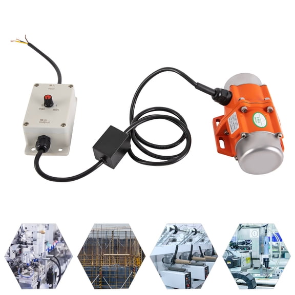 Single Phase Electric AC Vibration Motor As a Concrete Table Shaker 100W 110V