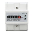 Single Phase Energy Meter Household Multimeter Din Rail Electricity