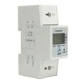 Single Phase Energy Meter LCD Display DIN Rail 2P Total Electricity