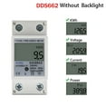 Single Phase LCD Digital Energy Meter Voltage Current Power Consumption