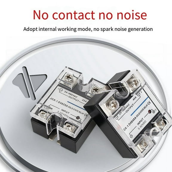 Single Phase Solid State Relay Single Phase SSR DC Control AC Solid State Relay 25A