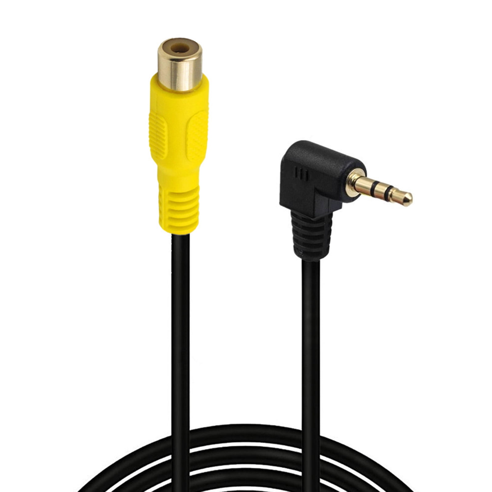 Single Phono Female Adapter Cable from 3.5mm TRS Male Stereo End, Gold ...