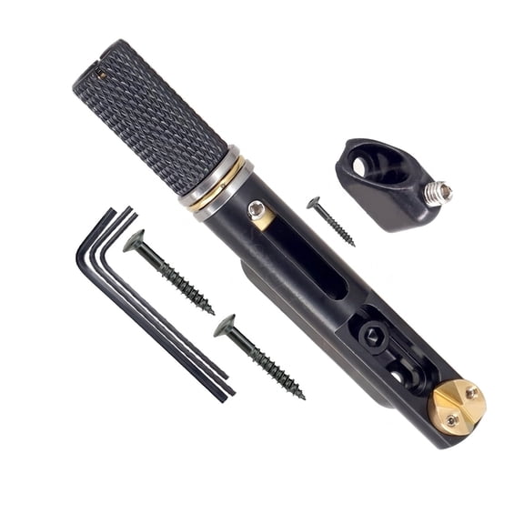 Single Piece Guitar Bridge Assembly For Headless Models Zincs Alloy Brass Blend Enhances Durability
