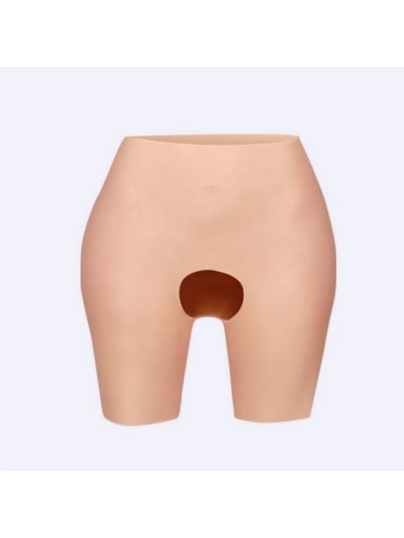Single Piece Silicone Hip Thickening Pants Huge Crotch Butt Sexy Buttocks Cosplay Cross Dresser Drag Queen Hip Enhancer Pant