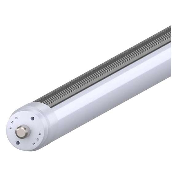 Single Pin T12 LED Tube Light Bulb Daylight 6000K 6 Feet 2 Pack