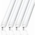 thumbnail image 1 of Single Pin T8 LED Tube Light 8ft Fa8 LED Bulbs, 45W 5000K Daylight, 8-Pack, 1 of 6