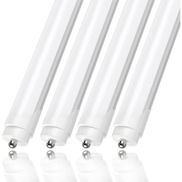 Single Pin T8 LED Tube Light 8ft Fa8 LED Bulbs 45W 6000K Froted