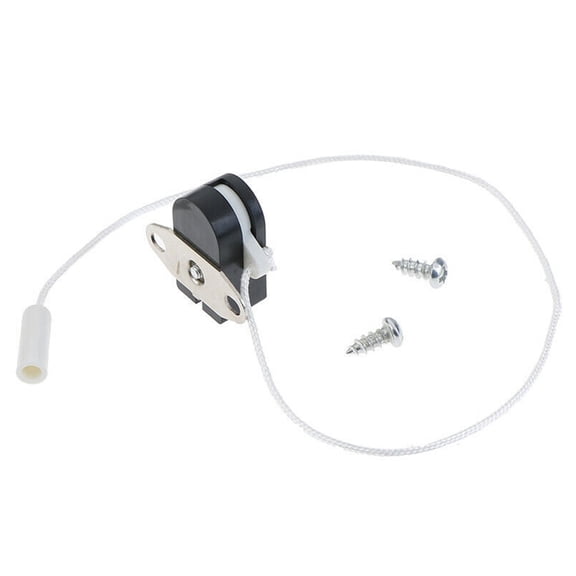 Plastic Lamp Switches With Easy Pull Cord Design Ceiling Fan Light Switches 2A 250V For Bedroom And Study Room
