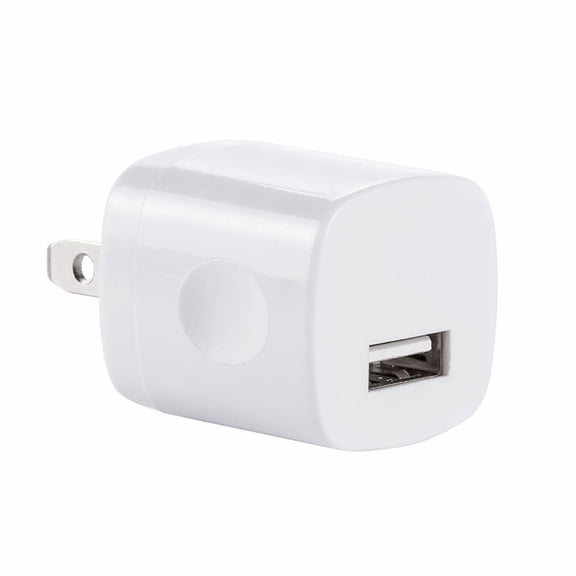Single Port USB Charger, TRMTECH 1A 5V Wall Plug USB Power Adapter for Phone 12/11/X/8/7/6S/6S/6Plus/6/5S/5, Samsung Galaxy S20 Ultra/S10/S9/S8/S7 Edge Note 20/9/8, HTC, Nexus, Moto, BlackBerry, G8