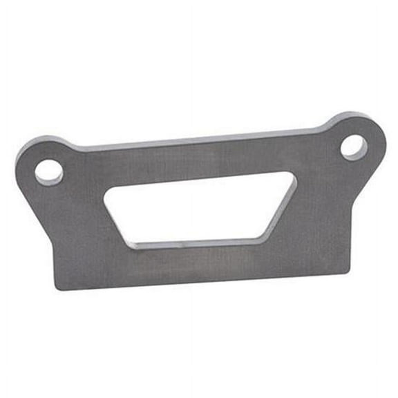 Speedway Motors Single Position Upper A-Arm Mount Bracket, 6 Inch Center to Center Bolt Spacing, Weld-On Steel Suspension Mount with 2 Degree Anti-Dive Geometry